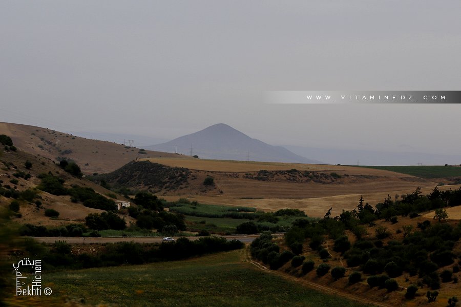 Djebel Sidi Kassem, vu de Sidi Ben Adda