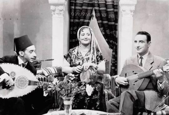 Préparation d'une émission de TV le 03 juillet 1955 !