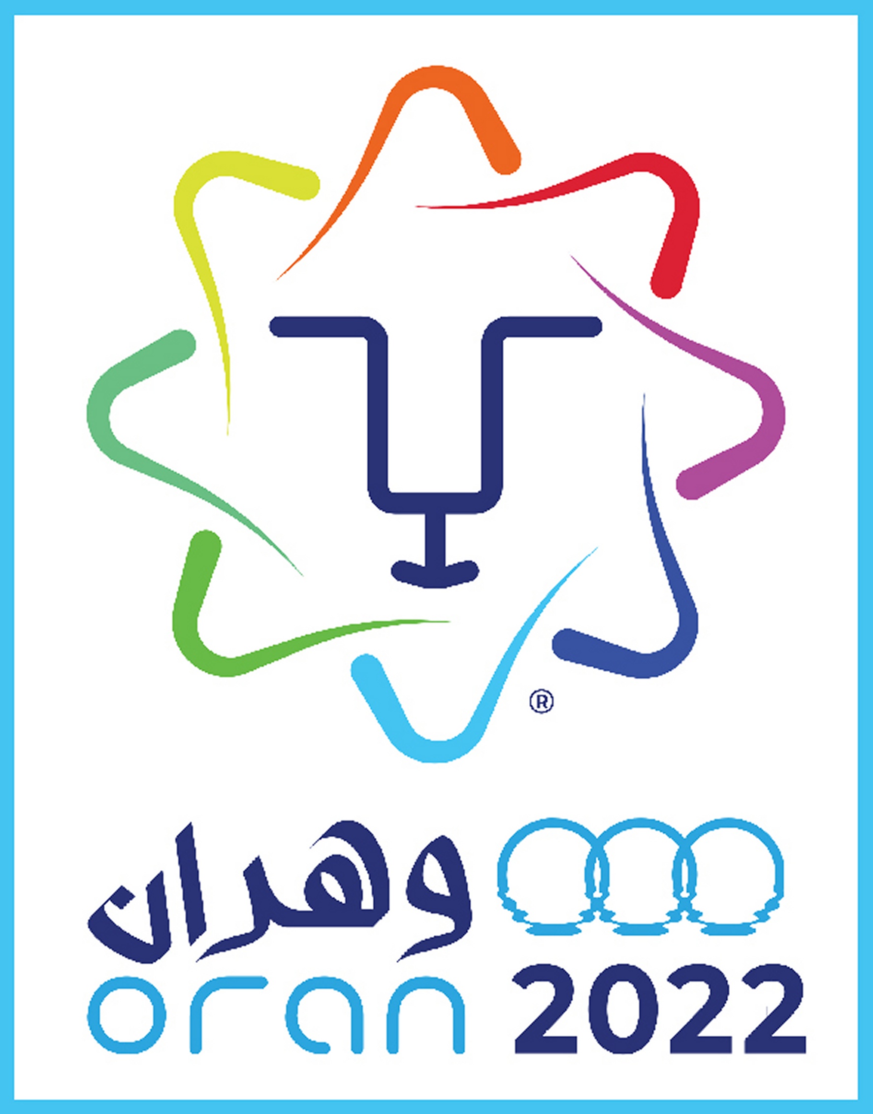 Logo des Jeux Méditerranéens d’Oran 2022