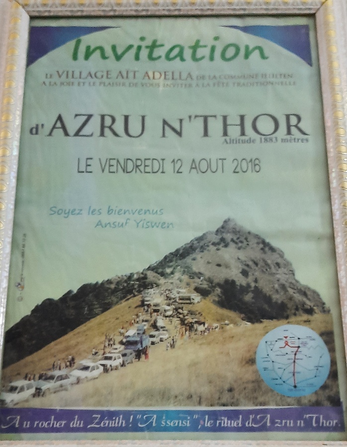 Le Village Adella organise la fête traditionnelle d'Azru N'Thor à 1882 m d'altitude