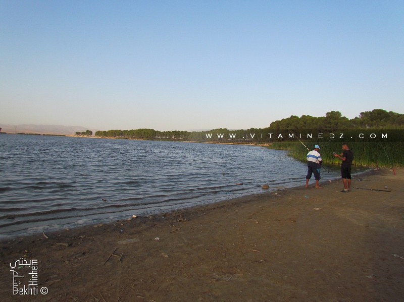 Pêche au bord du Lac de Sidi Mhammed Benali non loin de Sidi Bel Abbes