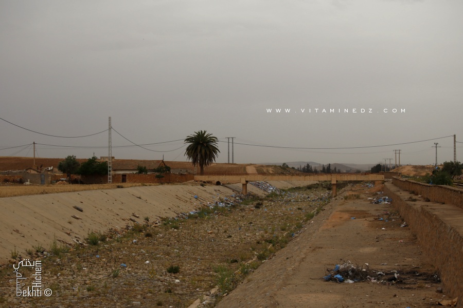 Le Oued Mekerra à Sidi Belabbes (Voierie)