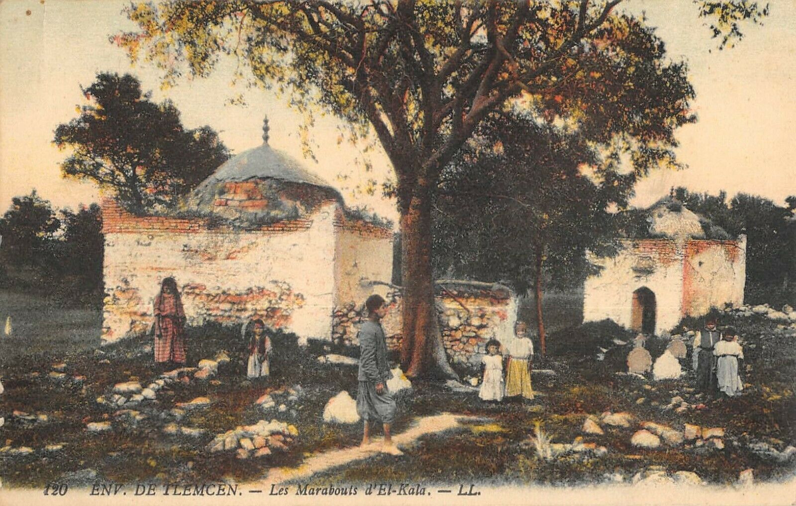 Marabouts d'El Kalaa (Photo ancienne)