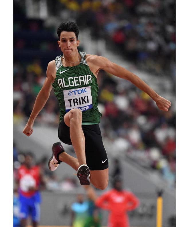 Yasser Mohamed Triki (Algérie – Triple saut)