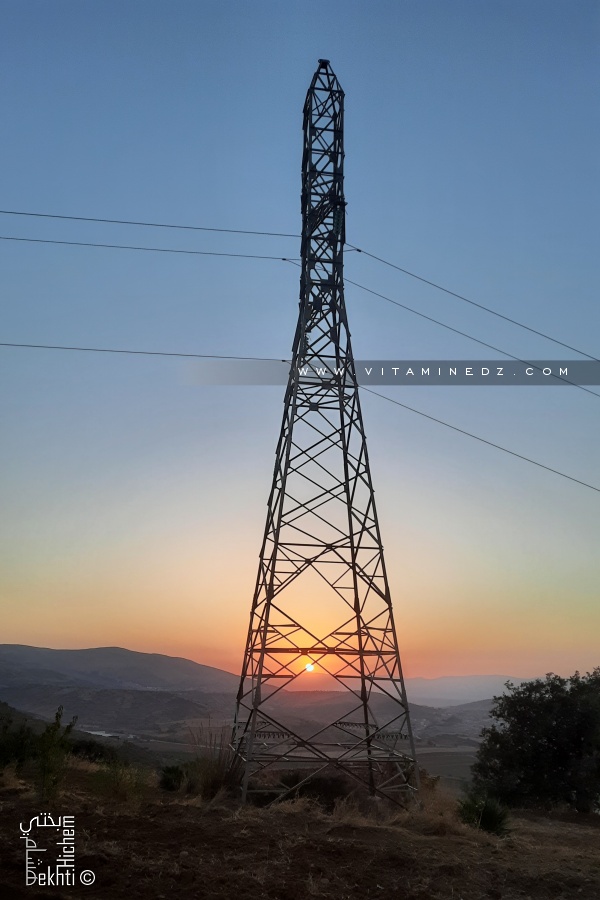 Coucher de soleil magnifique quelques part au Marc National de Tlemcen