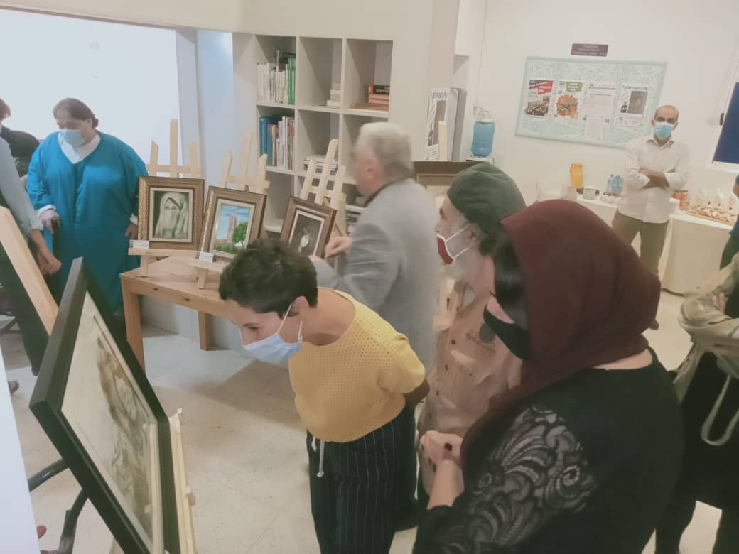 Madame Ahlem GHARBI, Directrice Générale de l'Institut français d'Algérie et Conseillère Culturelle de l’Ambassade de France à Alger, en visite de travail à Tlemcen et à Sidi Bel Abbes.