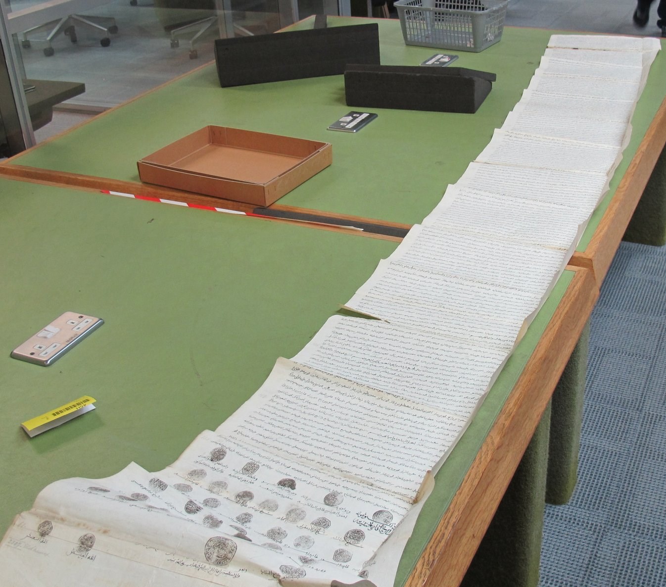 أكتشف هدا الكنز بالأرشيف الوطني البريطاني من طرف المؤرخ الفرنسي ذو الأصول الجزائرية آرثر ارسيف Arthur Asserf