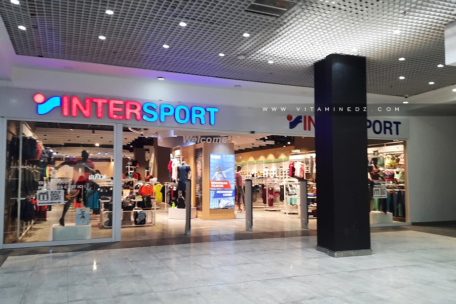 Magasin Intersport au Centre commercial Sidi Yahia, Oran