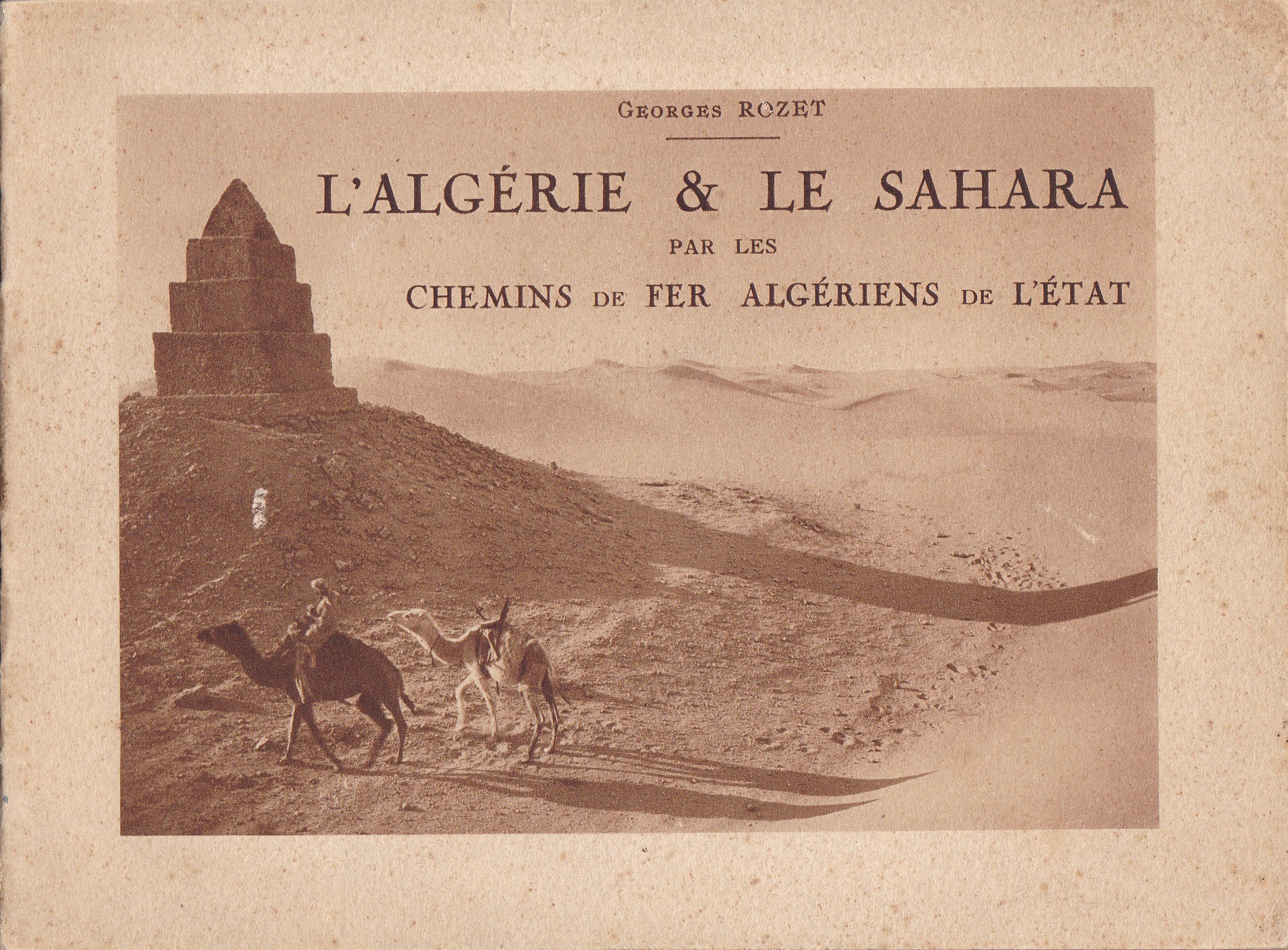 El Guemira en couverture d'un livre de 1930