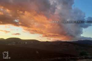 Monts des Traras à partir de Fellaoucene