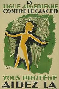 La ligue algérienne contre le cancer vous protège. Aidez la.