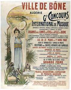 Ville de Bône-Algérie-G[ran]d concours international de musique (')