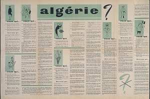 Algérie ' Vous qui... (...) savez-vous que (...)