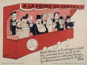 A la foire du cartel (...) brave électeur qu'ils ont toujours dupé (...)