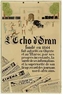 L'Echo d'Oran fondé en 1844 fait autorité en Algérie et au Maroc (')