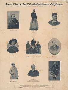 Les chefs de l'antisémitisme algérien