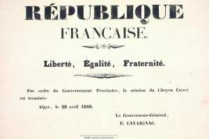(...) Par ordre du Gouvernement provisoire la mission du citoyen Couput est terminée