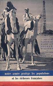Campagne nationale d'aide aux soldats d'Algérie et d'outre-mer et à leurs familles. Notre armée protège les populations et les richesses françaises. Fondation Maréchal de Lattre.