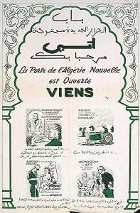 La porte de l'Algérie nouvelle est ouverte. Viens (...)