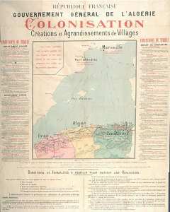 Gouvernement général de l'Algérie. Colonisation. Créations et agrandissements de villages (...)