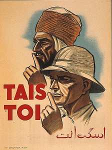 Tais toi. Askout anta. [les murs ont des oreilles]