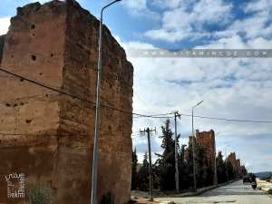 Ce qui reste des remparts de Tlemcen