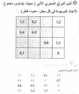 حل التمرين 02 صفحة 34 رياضيات السنة الأولى متوسط