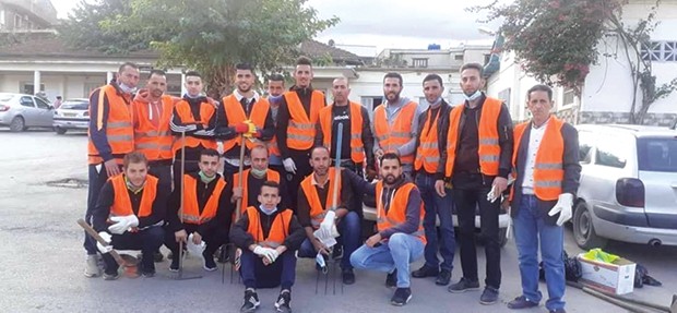 ARRÊT SUR IMAGE - Vu à Boghni (Tizi Ouzou): Nettoyage de l’établissement public hospitalier (EPH)