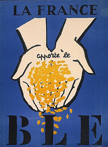 La France apporte le blé