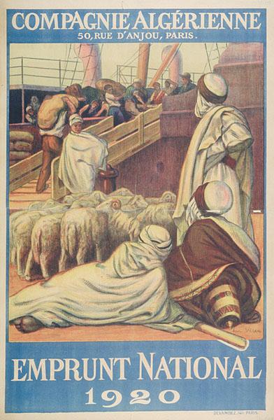 Compagnie Algérienne ('). Emprunt national 1920.