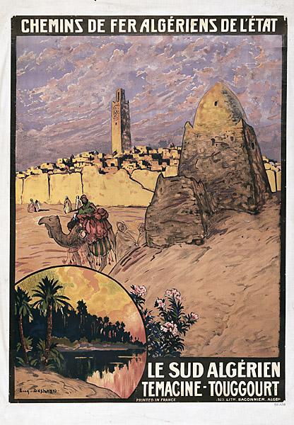 Chemins de fer algériens de l'Etat. Le Sud Algérien. Temacine-Touggourt