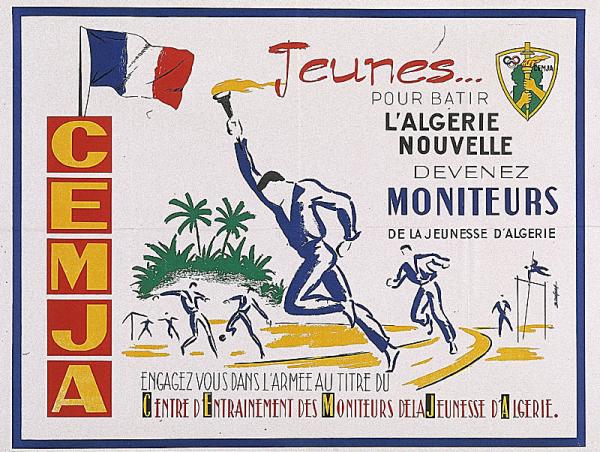 CEMJA . Jeunes...pour bâtir l'Algérie nouvelle devenez moniteurs de la jeunesse d'Algérie. Engagez vous dans l'armée au titre du centre d'entrainement des moniteurs de la jeunesse d'Algérie (...)