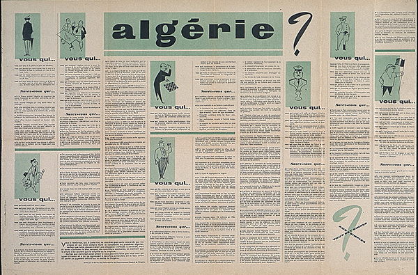 Algérie ' Vous qui... (...) savez-vous que (...)