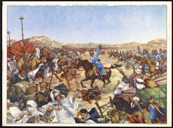 La prise de la Smala d'Abd El-Kader.