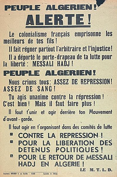 Peuple Algérien ! alerte ! (...)