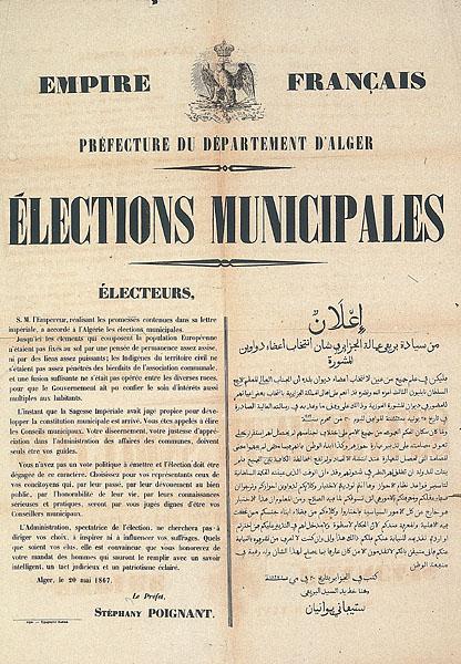 Préfecture du Département d'Alger. Elections municipales (...)