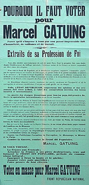 Pourquoi il faut voter pour Marcel Gatuing (...)