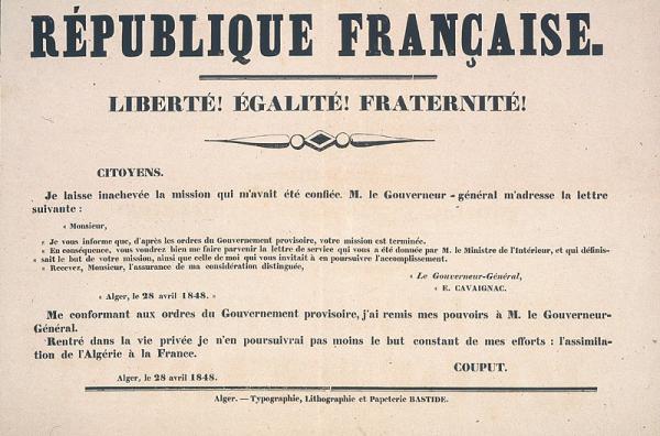 Citoyens, je laisse inachevée la mission (...)