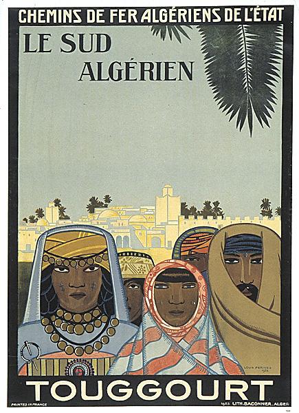 Chemins de fer algériens de l'Etat. Le sud algérien, Touggourt