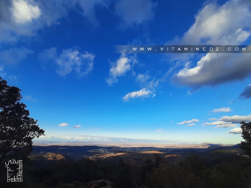 Vue de Tlemcen à partir de Zarifet ...