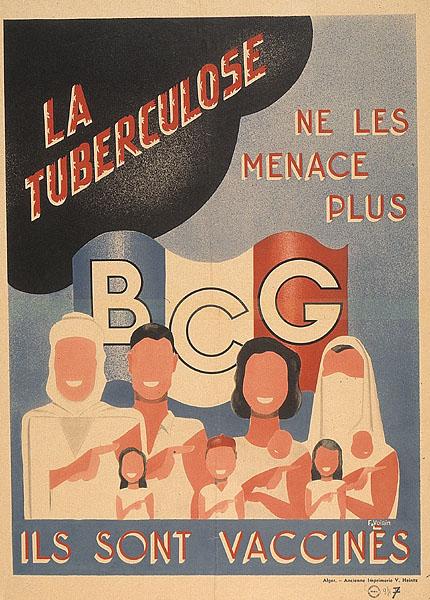 La tuberculose ne les menace plus. BCG. Ils sont tous vaccinés.