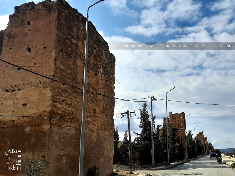 Ce qui reste des remparts de Tlemcen