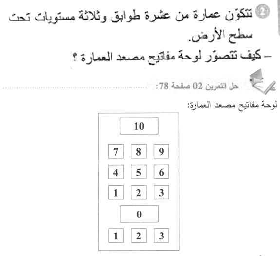حل التمرين 02 صفحة 78 رياضيات السنة الأولى متوسط
