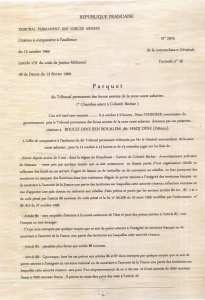 لائحة الإتهام التي وجهت للمجاهد بوسيف الحاج الدين من طرف المحكمة العسكرية الفرنسية