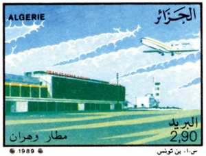 Aérodromes d’Algérie (Timbre poste Algérie)