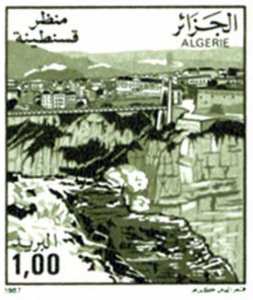 Constantine (Timbre poste Algérie)