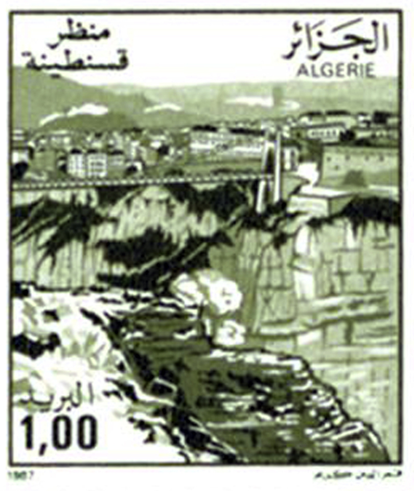 Constantine (Timbre poste Algérie)