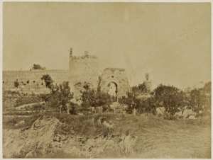 Porte d'Aghadir (Image de propagande coloniale)