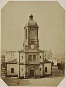 Eglise de Mostaganem (Image de propagande coloniale)