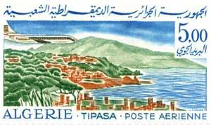 Poste aérienne (Timbre poste Algérie)